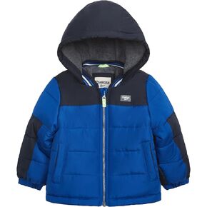 Oshkosh b'gosh الأولاد الصوفي المبطن معطف الغلاف الشتوي معطف الشتاء