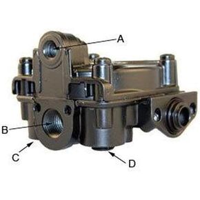 Haldex Midland Wabco Abs Relay Vlv