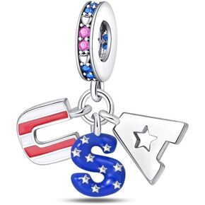 925 Sterling Silver Charm Beads for Bracelets and Necklaces Family Travel Summer Elephant Animal Pendants Beads for Women