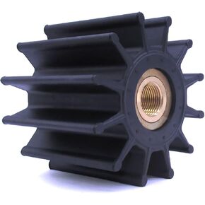 SouthMarine Flexible Water Pump Impeller 26000K for Sherwood / 500183 for CEF / 3972366 for Cummins QSB7.0 QSC 8.3 QSL9.0/08-34-1201 for DJ / 8159 for JMP Inboard Engine Motor
