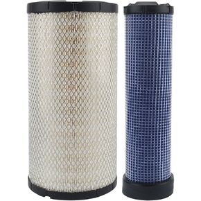 P828889-P829333 Air Filter Set - Compatible with John Deere，Caterpillar Cat Backhoe，Donaldson，Case and Baldwin Replacement OE Numbers 110-6326, AT171853, RS3544, 222421A1