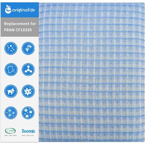 OriginAllife Filter Cabin Cabin Filter ، مرشح HEPA البديل لـ CP285 ، CF10285 ، تويوتا ، لكزس ، سليل