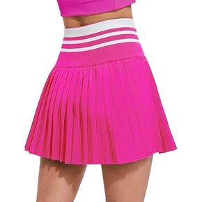 Airfree Pleated Tennis Skirts for Women High Waisted Golf Skort Skirt with Short Athletic Workout Skorts with Pockets