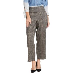 KYAL Women's High Waisted Stretchy Work Pants Straight Leg Business Office Trousers