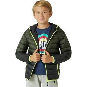 Eddie Bauer Kids' Reversible Jacket - Weather Resistant Quilted Down Coat for Boys and Girls (3-20)