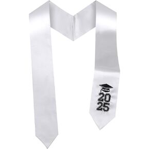 TFTAFAN Graduation Stoles grad Honor Stoles Embroidered CLASS OF 2025 Sash for High School, College, Bachelor, Degrees