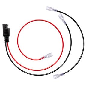 24 Volt Battery Wiring Harness Kit Compatible with GT, IZIP, eZip, Schwinn & Mongoose Electric Bicycle Insulated Battery Terminal Wire Harness with 2-Prong Connector