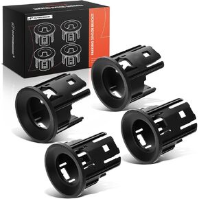 A-Premium 4-PC الأمامية والخارجية للوقوف الخارجي مستشعر الحواف المتوافقة مع طرز RAM-1500 2019-2024