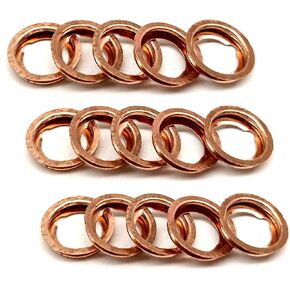 12mm Crush Washer Oil Drain Plug 12mm Crush Washer Oil Drain Plug OEM 11026-JA00A Copper Crush Washer for Oil Change Fit for Niss an 350z Rogue in finiti G35 G37 (15PCS)