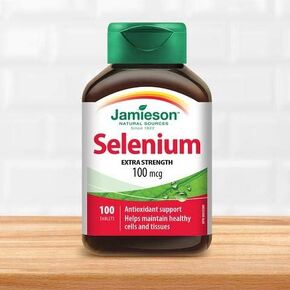 Jamieson Selenium Yeast 100mcg, 100 Tablets