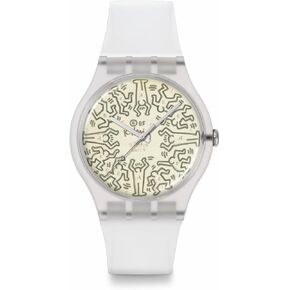 Swatch للجنسين مشاهدة الكوارتز الشفافة الشفافة من الأرشيف من الأرشيف