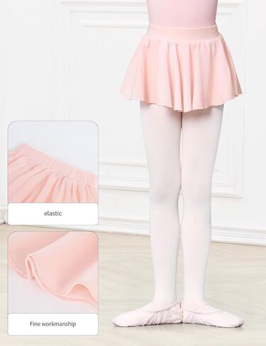 Girls Ballet Skirt Dance Wrap Skirt Chiffon Sheer Skirt Ballerina Dance Clothes in Saudi Arabia