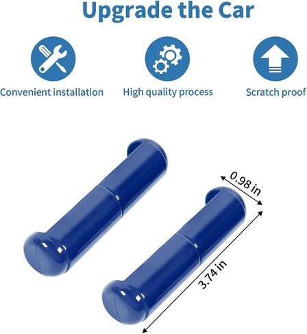 for Jeep JL Windshield Hinge Trim Cover for Jeep Wrangler JL JLU Gladiator JT 2018-Present Blue Exterior Accessories 2pcs in Kuwait