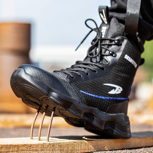 Steel Toe Work Shoes for Men Women Lightweight Comfortable Industrial & Construction Safety Lightweight Footwear in Saudi Arabia