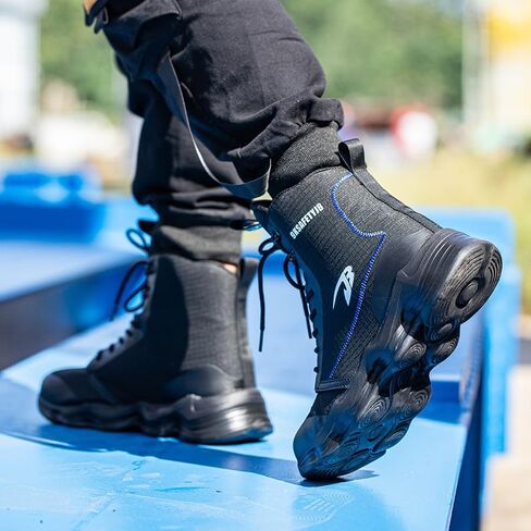 Steel Toe Work Shoes for Men Women Lightweight Comfortable Industrial & Construction Safety Lightweight Footwear in Saudi Arabia