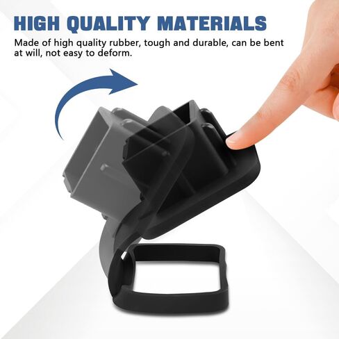Car Trailer Hitch Cover Fits 2" Receivers, American Flag Trailer Hitch Tube Plug Insert, Towing Hitch Tube Dust-Proof Plug, Universal Vehile Exterior Accessories(Black) in Saudi Arabia