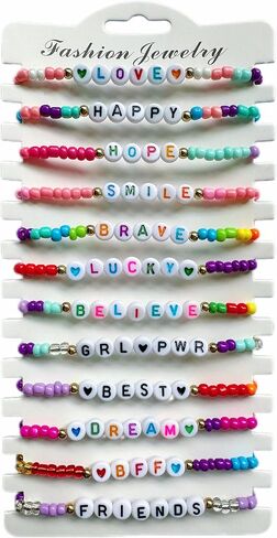 Friendship Bracelets Boho Stackable Bracelets for Women Beach Jewelry Surfer Heishi Clay Bead Bracelets in Saudi Arabia