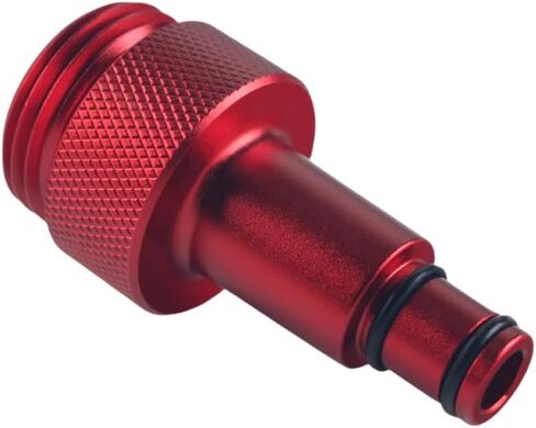 محول DeWhel Flush W/O-Ring مخرج المياه الخيوط المناسب متوافق مع Seadoo Ref No. 295500473 الألومنيوم الأسود in Kuwait