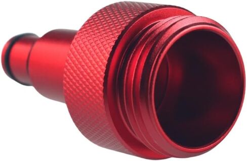 محول DeWhel Flush W/O-Ring مخرج المياه الخيوط المناسب متوافق مع Seadoo Ref No. 295500473 الألومنيوم الأسود in Kuwait