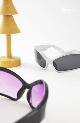 Futuristic Y2k Kids Sunglasses for Little Girls Boys in Saudi Arabia