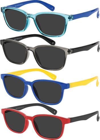 Yogo Vision Toddler Sunglasses Polarized Little Kids Sunglasses for Girls Boys Age 2-6 Pack of 3 in Saudi Arabia
