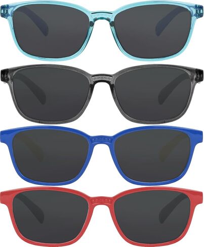 Yogo Vision Toddler Sunglasses Polarized Little Kids Sunglasses for Girls Boys Age 2-6 Pack of 3 in Saudi Arabia