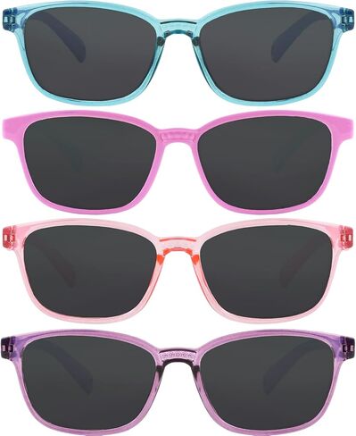 Yogo Vision Toddler Sunglasses Polarized Little Kids Sunglasses for Girls Boys Age 2-6 Pack of 3 in Saudi Arabia