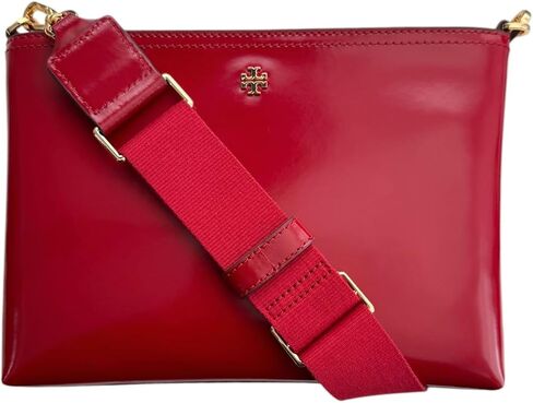 Tory Burch Womens 148314 Blake Swingpack Pebbled Leather Crossbody Shoulder Bag, in Saudi Arabia