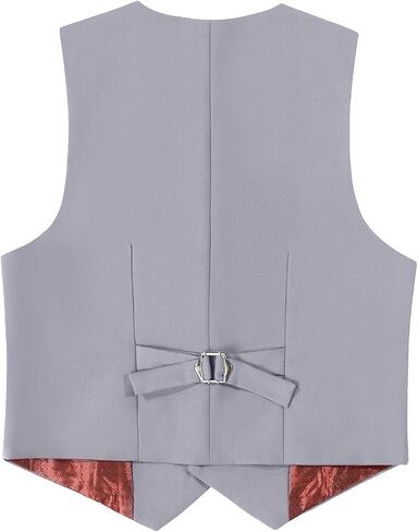 Boys Formal Suit Vest Solid Vest for Toddler Kids Formal Wedding Outfit in Saudi Arabia