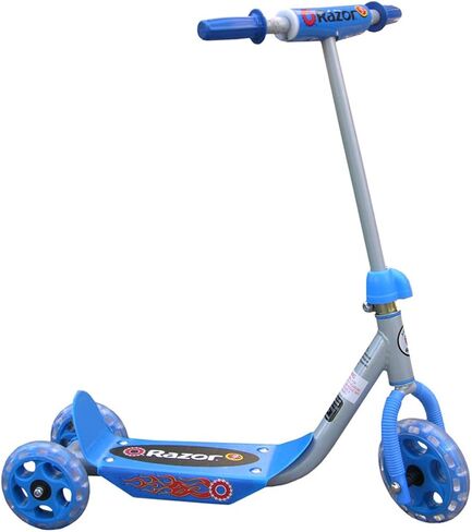 Razor A3 Kick Scooter for Kids - Larger Wheels, Front Suspension, Wheelie Bar, Lightweight, Foldable, and Adjustable Handlebars in Saudi Arabia