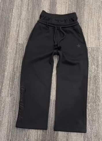 Double Waisted Sweatpants Men Y2k Baggy Sweatpants Drawstring Wide Leg Gym Workout Pants Loose Vintage Grunge Pants in Saudi Arabia