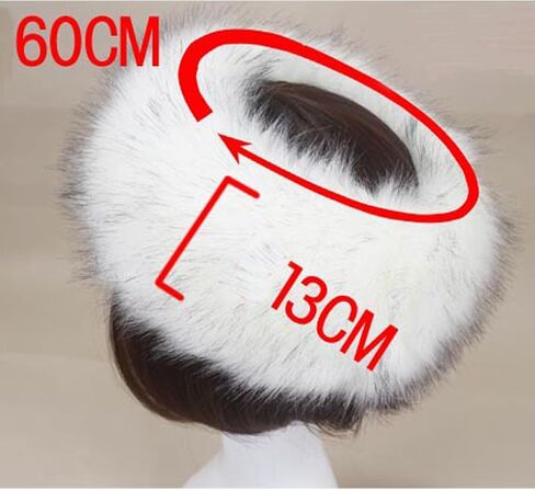 Women's Faux Fur Hats Ladies Russian Cossack Style Winter Caps in Kuwait