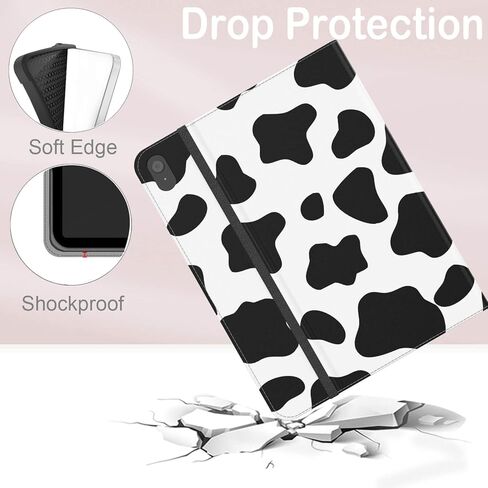 Feams Case for iPad Air 11-inch M2 (2024) / iPad Air 5th/4th Generation Case 10.9 Inch 2022 2020 Flip Stand Auto Wake/Sleep Cover with Pencil Holder & Pocket, Purple Garden in Kuwait