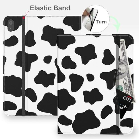 Feams Case for iPad Air 11-inch M2 (2024) / iPad Air 5th/4th Generation Case 10.9 Inch 2022 2020 Flip Stand Auto Wake/Sleep Cover with Pencil Holder & Pocket, Purple Garden in Kuwait