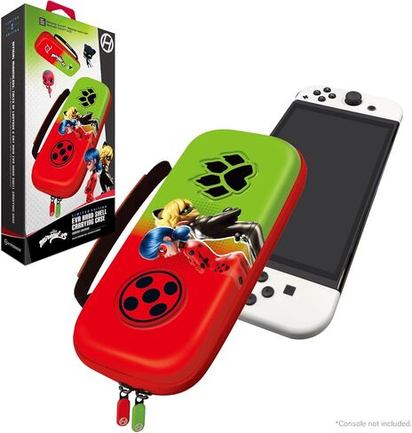 حقيبة حمل واقية للسفر بغطاء صلب من مادة EVA بإصدار محدود من Hyperkin - مرخصة رسميًا - لطراز Nintendo Switch® OLED/Nintendo Switch Lite®/Nintendo Switch® (Ladybug) in Kuwait