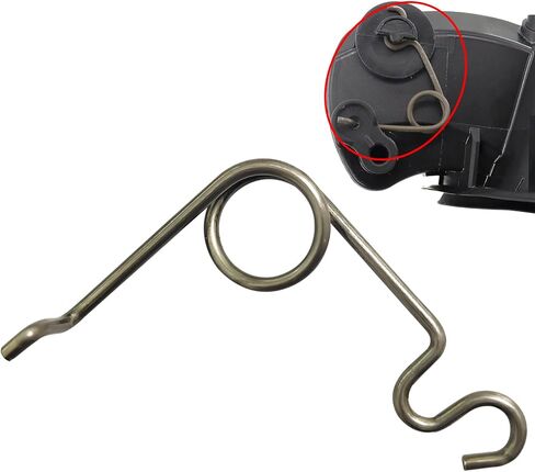 Fuel Door Hinge Pin with Gas Door Spring, for 2009-2014 F150, 2010-2014 Lincoln Mark Loose Gas Cap Permanent Repair Fix (09-14 Spring+Hinge) in Saudi Arabia