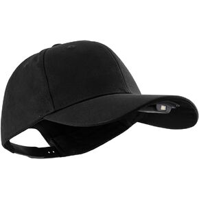 LED Hat Light - POWERCAP Baseball Cap with Light Built in - LED Cap Visor Light with Bright Headlight and IPX4 Rating in Kuwait