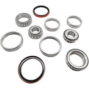 10Pcs Front Wheel Bearing & Seal Kits for Ford E-250 Econoline Club Wagon for Ford E-350 Econoline for 1999-2007 Ford F-250 F-350 Super Duty Econoline for Ford E-250 Econoline Sliver