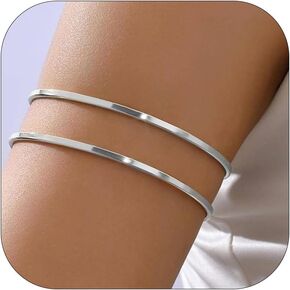 Dcfywl731 Arm Cuff for Women Upper Arm Cuff Jewelry Gold Cuff Bangles Bracelet Summer Beach Essentials 2025