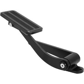 Universal Black Black Aluminium Pedal Descelerator Throttle Firewall Bracket متوافق مع Rat Rat Rod GM Chevy Ford Mopar