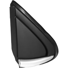 Front Right Door Mirror Corner mudguard Triangle Cover No.84106816 for Chevrolet Cruze 2016-2019 Plastic Black