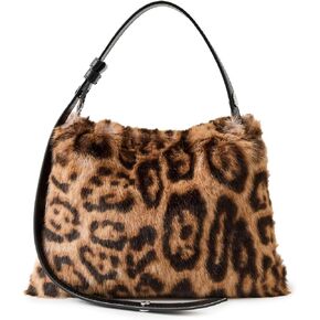 Simonmiller Women's Cheetah Faux Fur Fur Bag Bagin