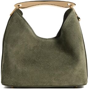 Women's Boomerang Small Suede Bag