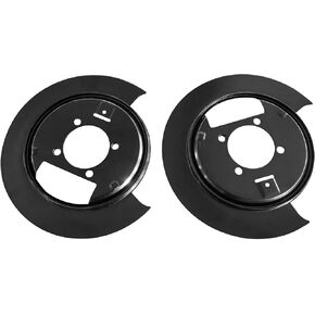 2PCS درع غبار الفرامل الأيسر/الأيمن من عام 1997-2005 شيفروليه بليزر لعام 1998-2004 CHEVY S10 لعام 1997-2001 GMC JIMMY لعام 1998-2004 GMC Sonoma لعام 1997-2001 OLDSMOBILE BRAVADA 924-209
