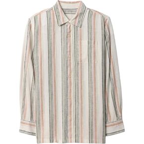 GAP Boys' Long Sleeve Linen Shirt