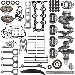 G4NC Engine Rebuild Rebuild lephaul kit w/crankshaved rod وسلسلة التوقيت لـ Hyundai Tucson TL 2.0L 2015-2018 ، لـ KIA Soul 2.0L 2012-2019 ، 23110-2E501 623V6-2EH00 23510-2E001 20910-2EA00
