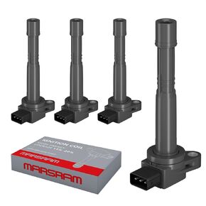 Marsram Ignition Coil Coil Pack UF311 لـ Honda 2003 2004 2005 2006 2007 2008 2008 2010 2011 Accord CRV Civic Si Element S2000 for 2002-2006 Acura RSX 2.0L 2.2L 2.4L L4 UF583 30520PNA007 30520RRA007 4PCS