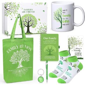 مجموعة صندوق هدايا لمحبي النباتات مكونة من 8 قطع، بما في ذلك دفتر الملاحظات الحلزوني للنباتات الصيفية والعشب القماشي وحقيبة حمل النباتات ذات موضوع القدح وسلسلة المفاتيح والجوارب وبطاقة القلم للنساء والأصدقاء وهدايا أعياد الميلاد للموظفين in Kuwait