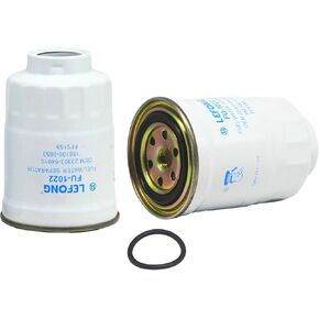 FU-1022 فاصل مياه مرشح الوقود مع حلقات O يحل محل ED2175-318-S ، ED0021753180-S ، ED2175318S ، 23303-64010 متوافق مع محرك ديزل كولر (حزمة 1)