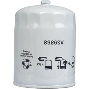 Fuel Filter Water Separator A39868 Compatible with Case IH 455B 470 480B 480C 480D 540 580C 580D 580B 580CK 584C 584D 585C 585D 586C 586D 1740 1835 1835B 1845 1845B Spin-On FF224 P550868 33381